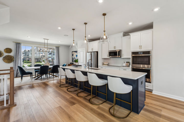 Kitchen with Oversized Island