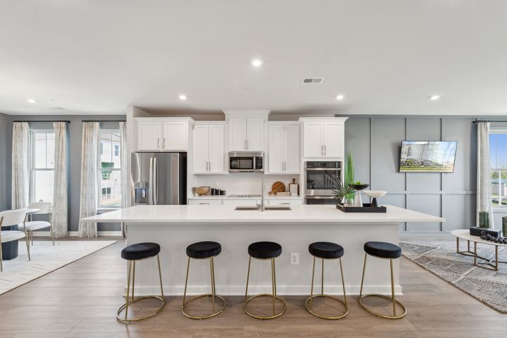 Kitchen with Island Seating