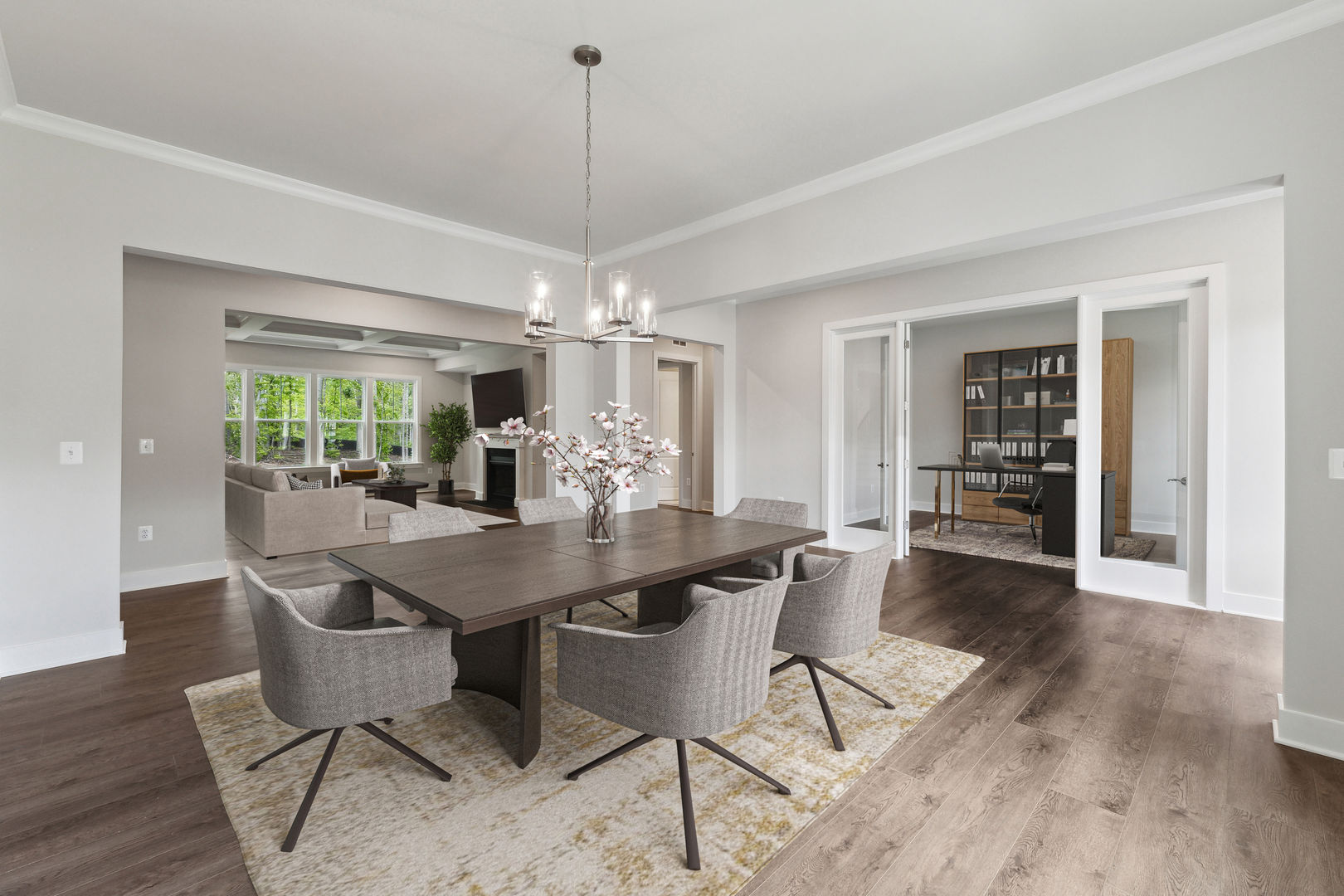 Formal Dining Room and Formal Study