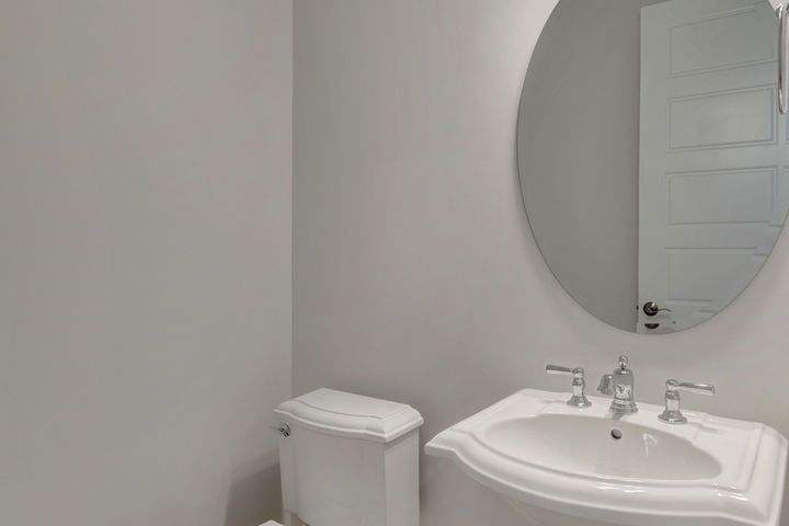 Powder Room on Main Level