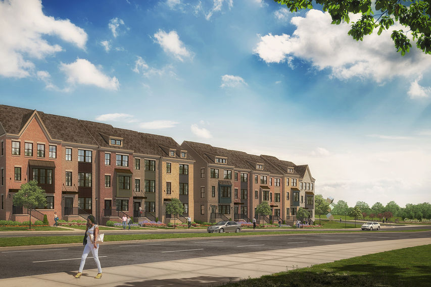 Neighborhood rendering of Gateway West