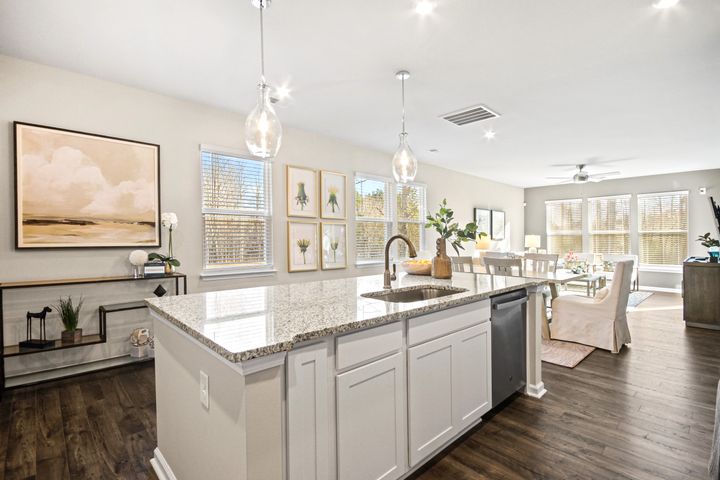 Open Concept Kitchens with Designer Selected Finishes at Westbriar Woods