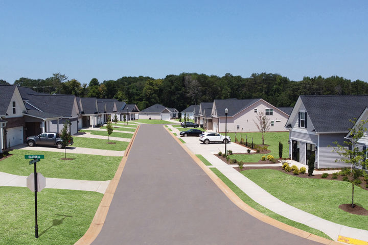 Neighborhood Streetscape at Oakton