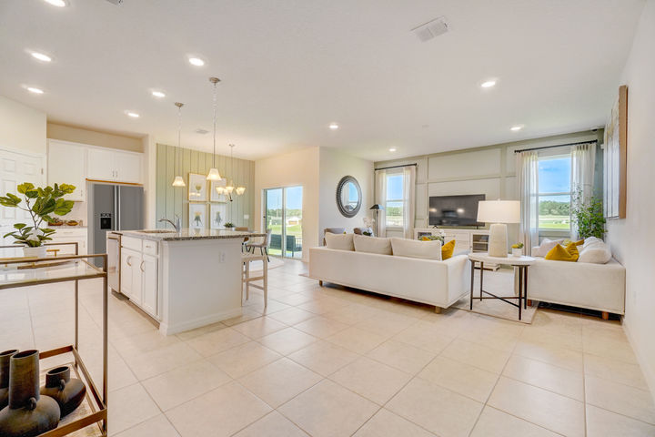 Spacious Main Levels with Tons of Natural Light at Silver Lake Pointe