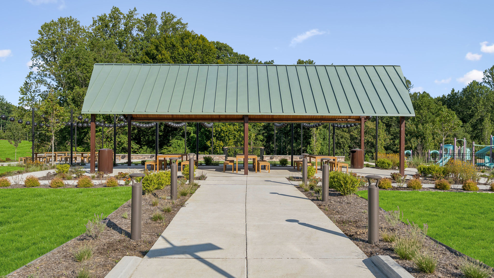 Multiple amenity areas offer space to relax