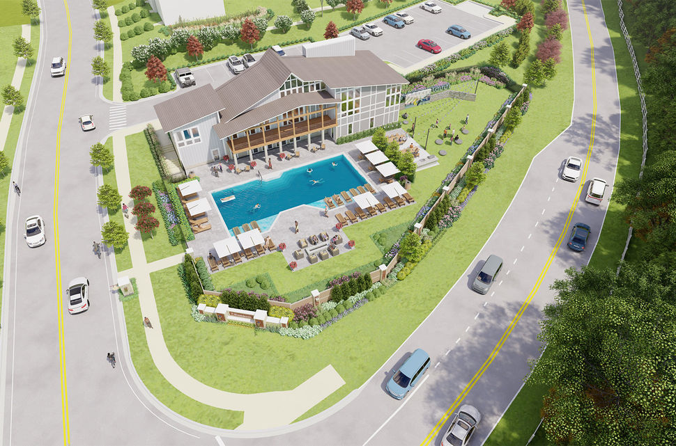 Enjoy time with friends and family at the future pool and clubhouse