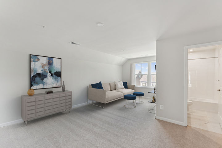 Loft Level Flex Space, available on select homesites
