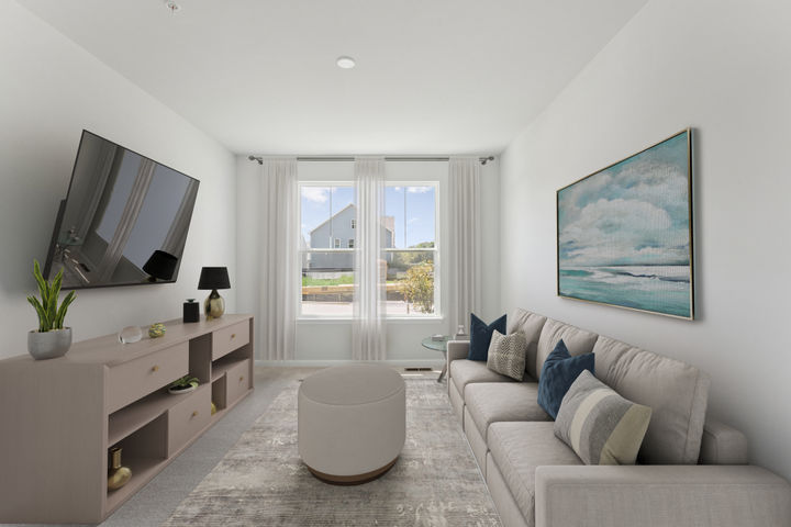 Main Level Bedroom Suite Living Space