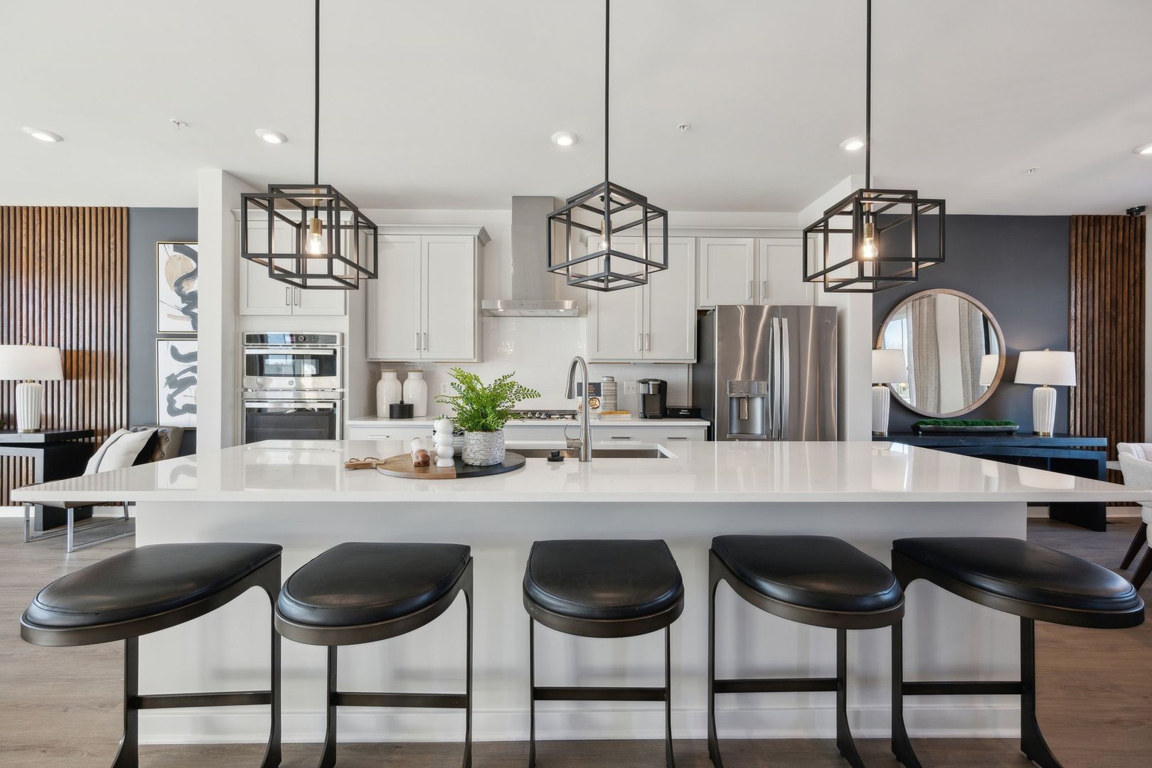 Kitchen with Oversized Island