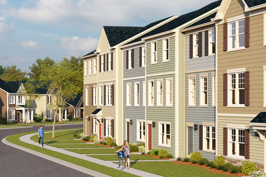 Rendering of the Presidents Pointe neighborhood