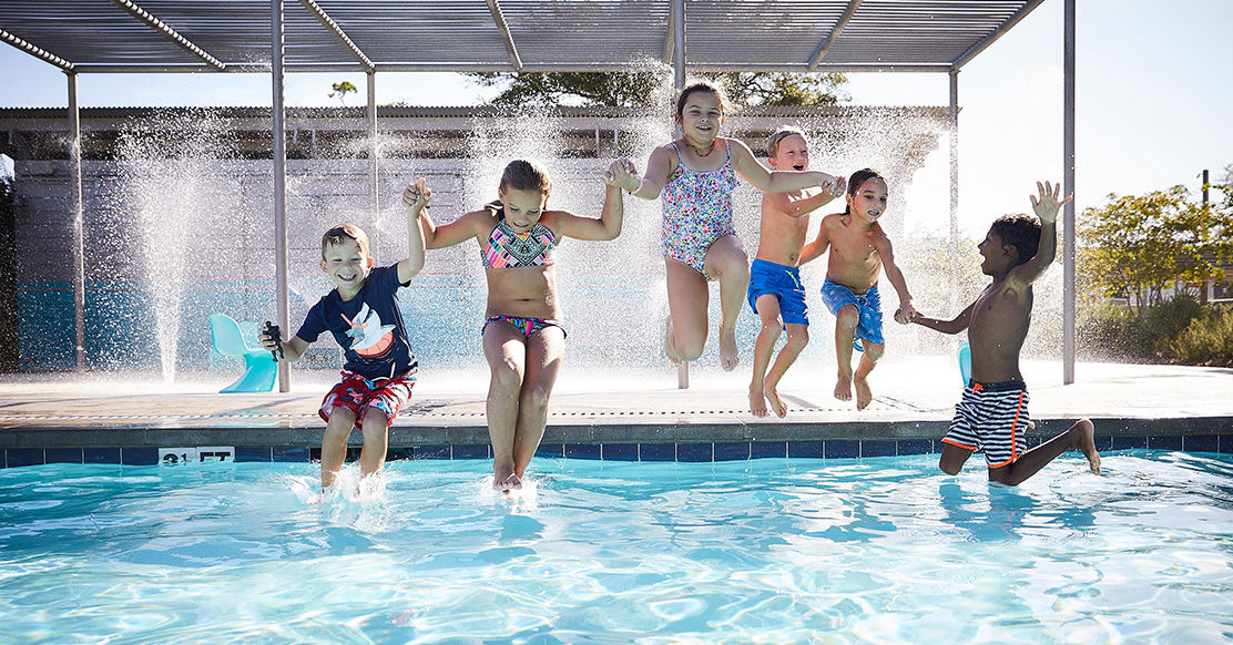 The Shores Club kids pool area and snack bar