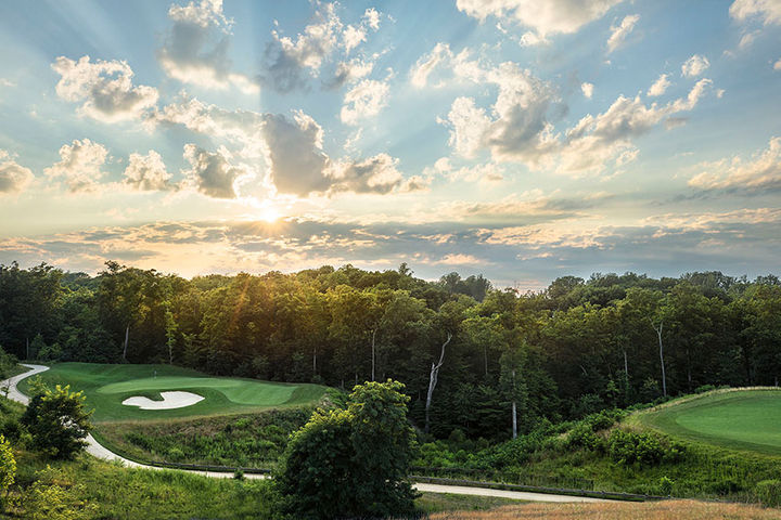 golf course at potomac shores