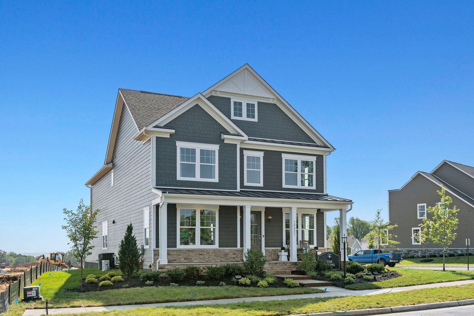 Exterior of Carmel model home