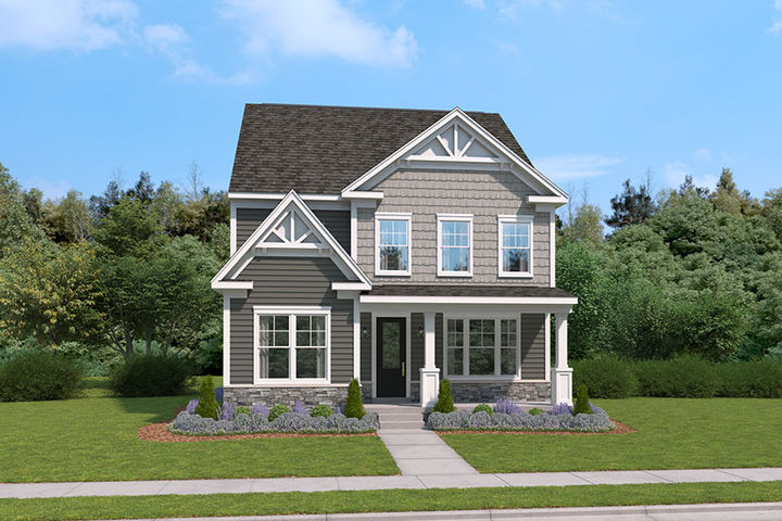 elevation d of the saybrook home design