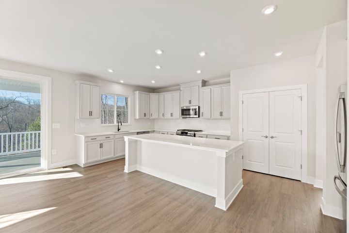 kitchen with window over sink