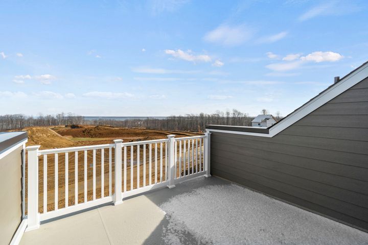 terrace off of optional loft