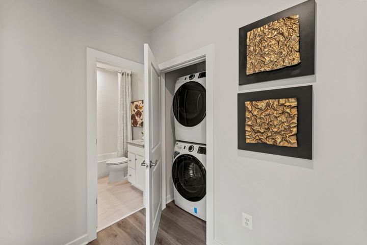 Bedroom Level Laundry Closet