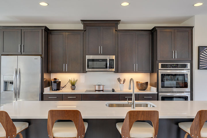 Kitchen with Island Seating