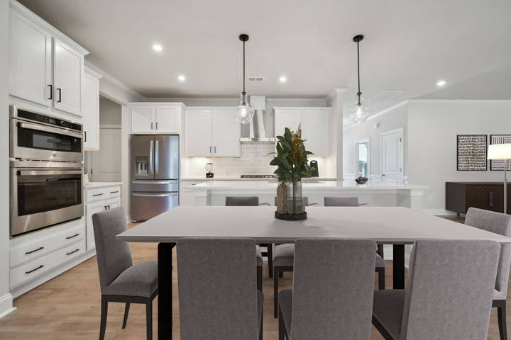 Dining Area to Gourmet Kitchen