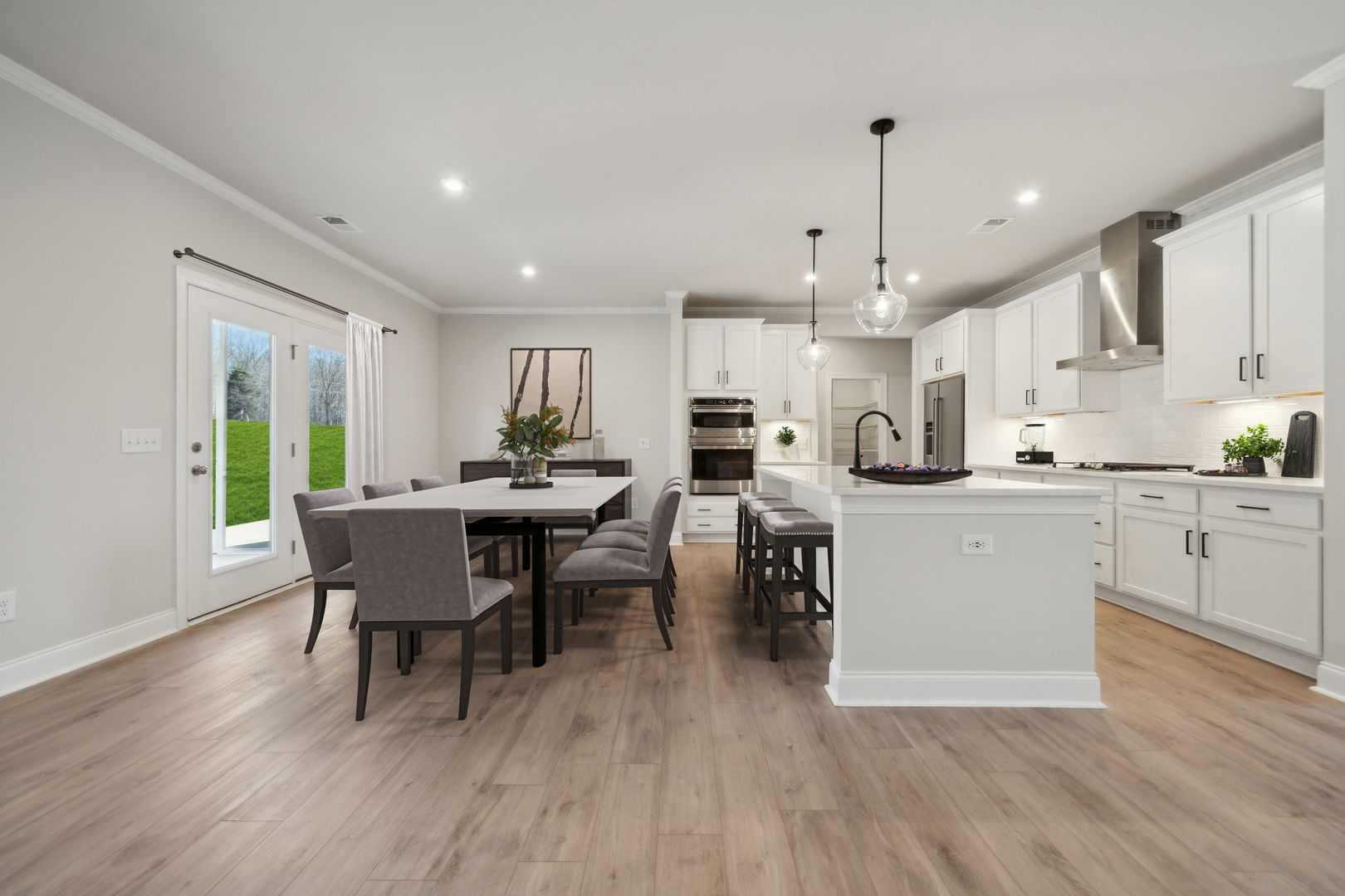 Kitchen and Dining Area