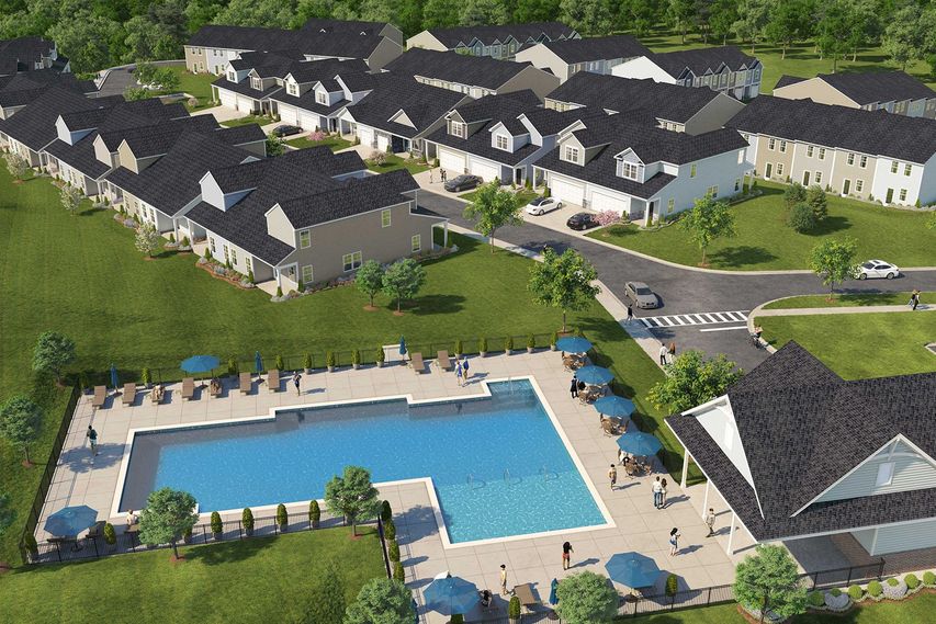 Parkland Neighborhood and amenity rendering