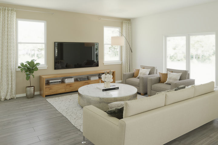 Living Room of The Atrium at Country Club Estates