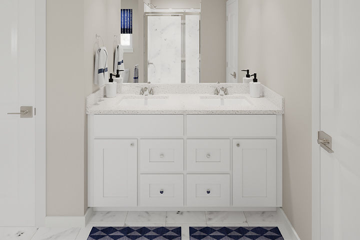 Primary Bathroom with Double Vanity