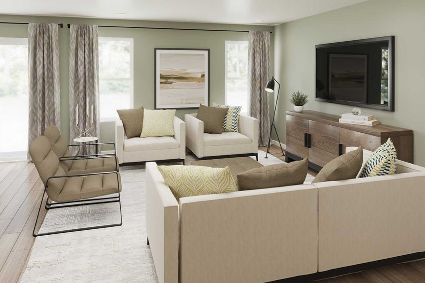 Hinsdale family room
