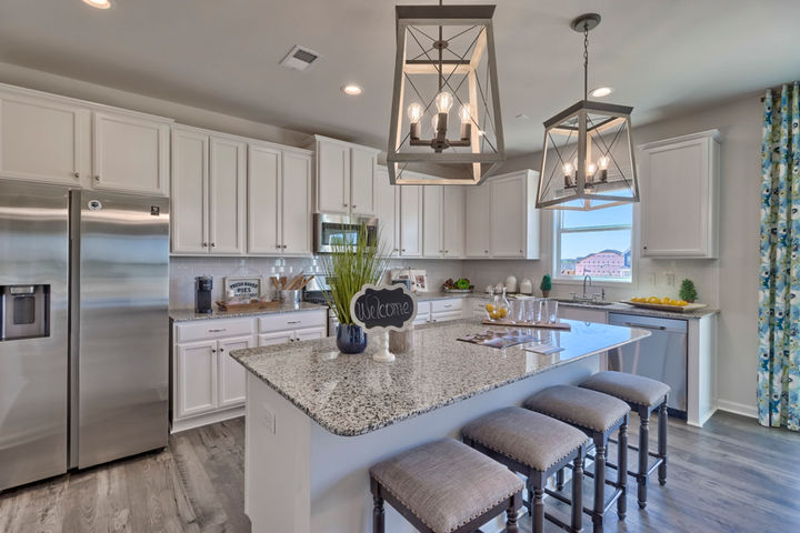 Gather, cook and create in this spacious kitchen