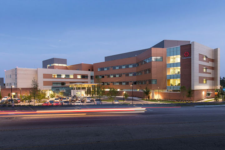 wake med north hospital building exterior