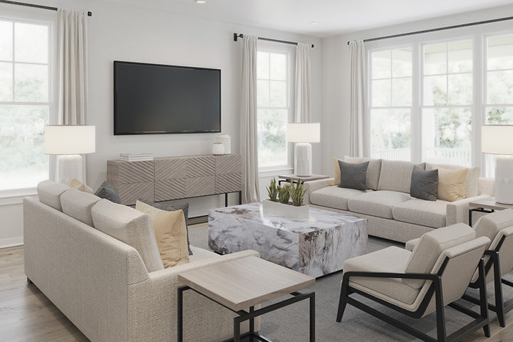 family room with large sofas and bright windows