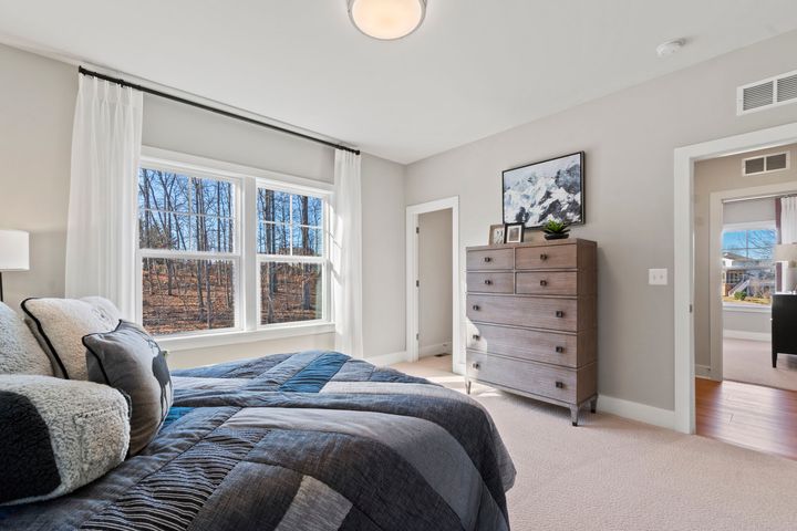 bedroom 2 with walk in closet