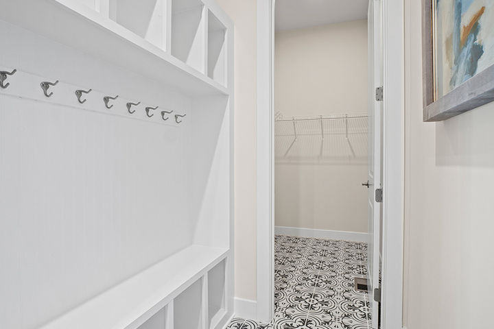 mudroom with cubbies