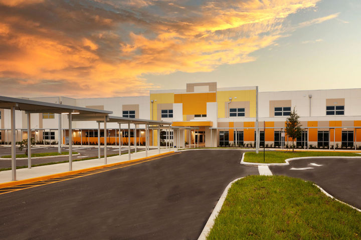 elementary school adjacent to scenic terrace neighborhood