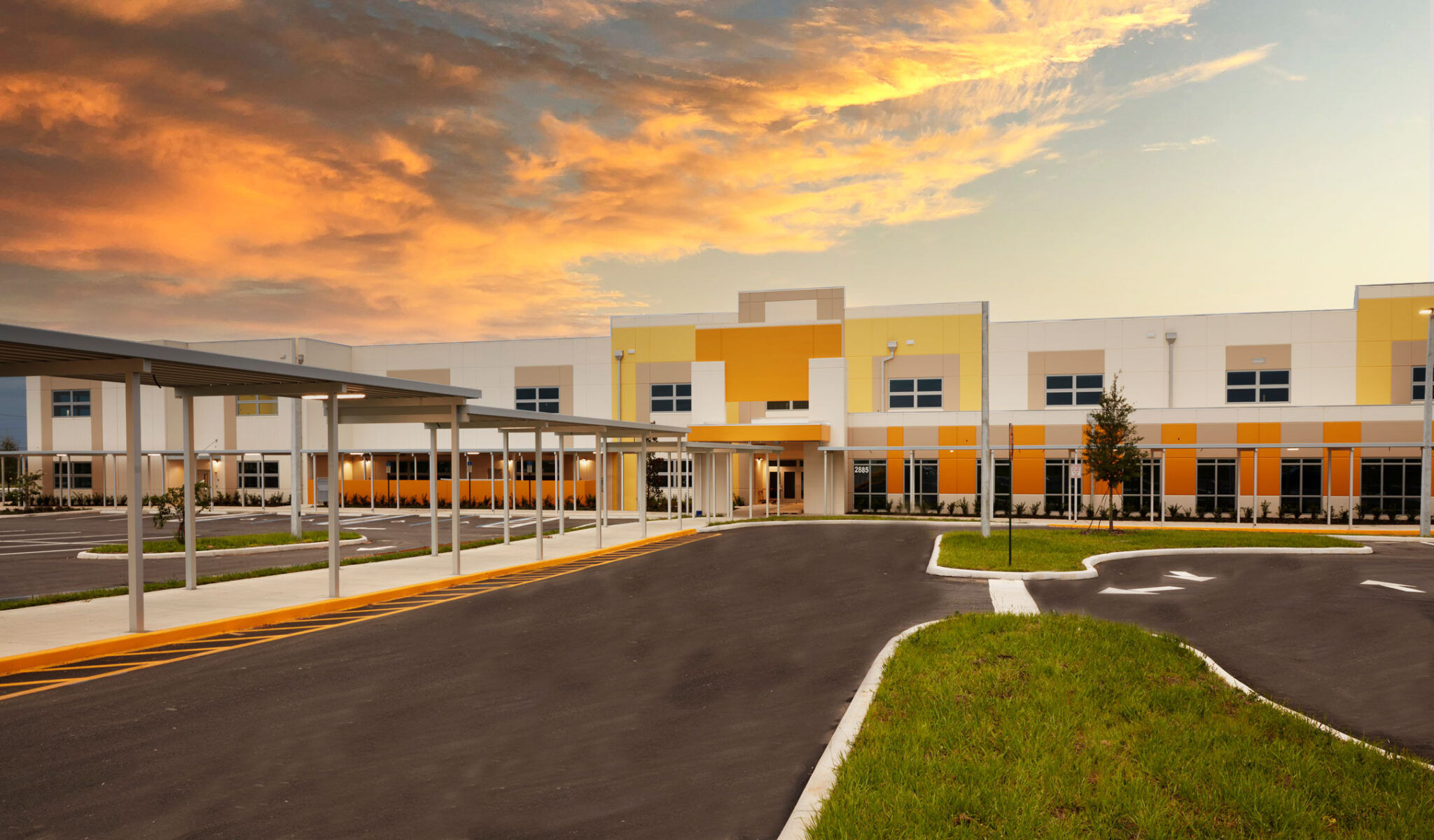 elementary school adjacent to scenic terrace neighborhood