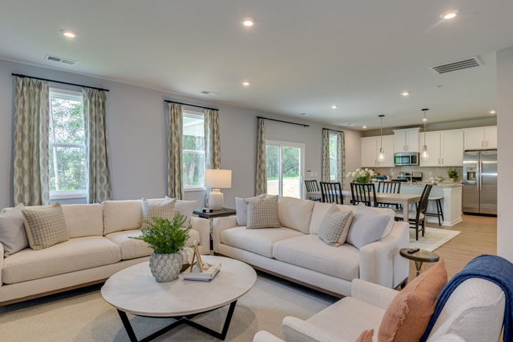 Open Main Level Living Areas at Summer Orchard