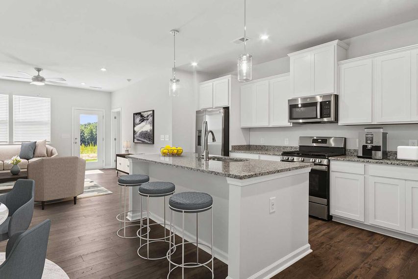 open concept floor plan