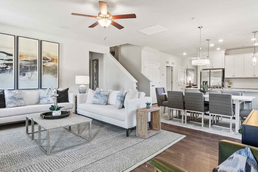 Gourmet Kitchen, Fireplace in Family Room, Oak Stairs, Boxed Tray Ceiling in Primary Bedroom, Covered Patio