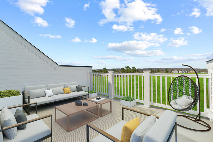 Rooftop Terrace, available on select homesites