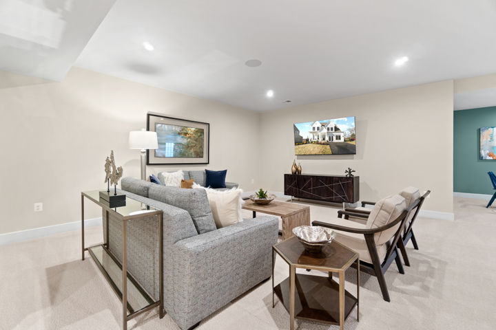 Finished Basement, available on select homesites