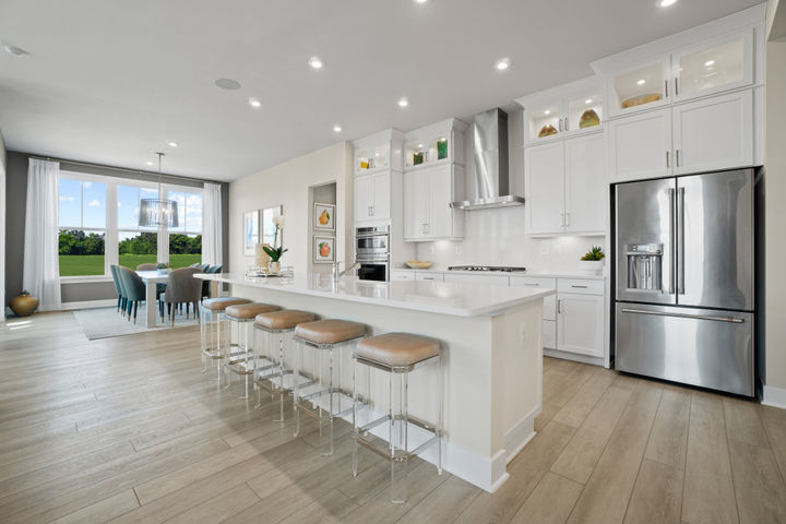 Kitchen with Island Seating