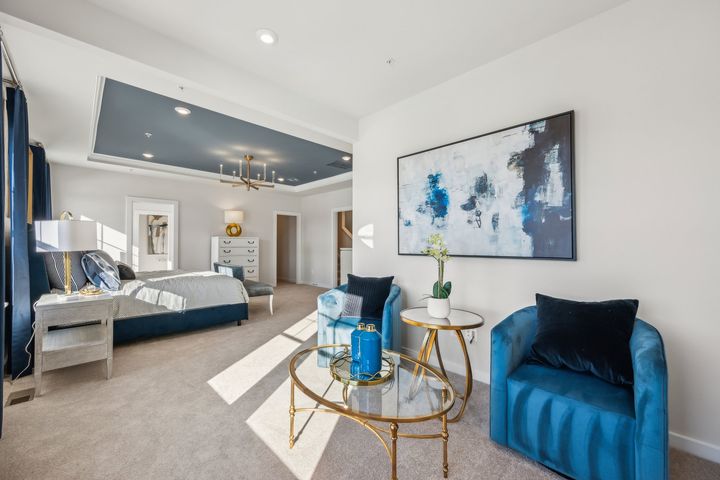 Primary Bedroom with Sitting Room