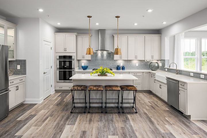 Kitchen with Island Seating