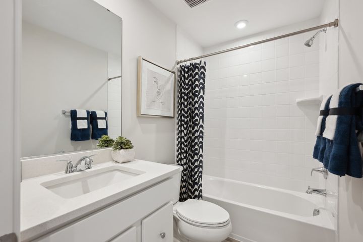 Bedroom Level Full Bathroom