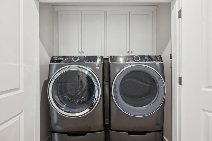 Bedroom Level Laundry Closet