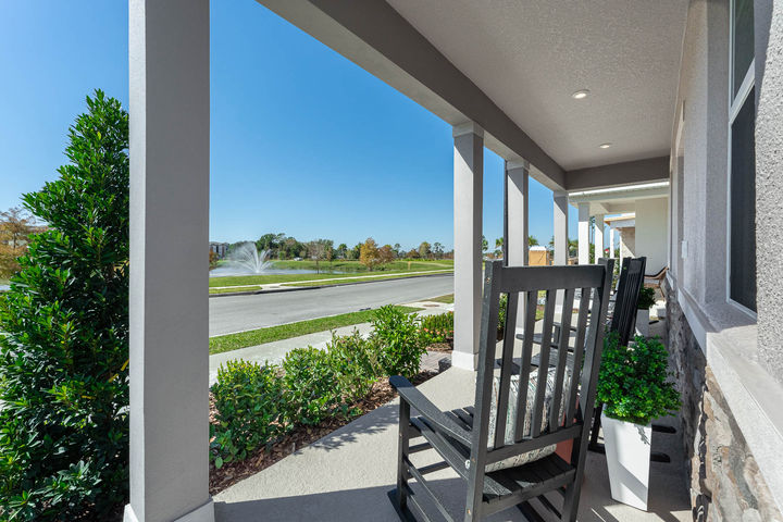 Front Porch of The Newcomb