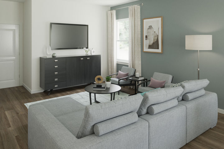 Living Room at The Logan