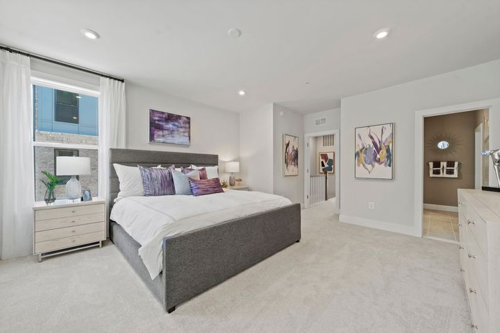 primary bedroom with ensuite bath