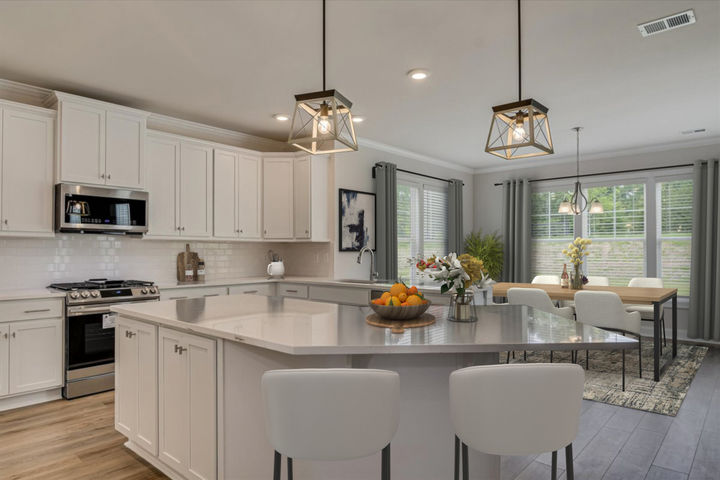 Kitchen and Breakfast Area