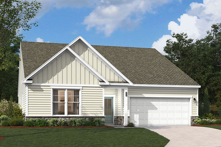 exterior rendering of the easton model home